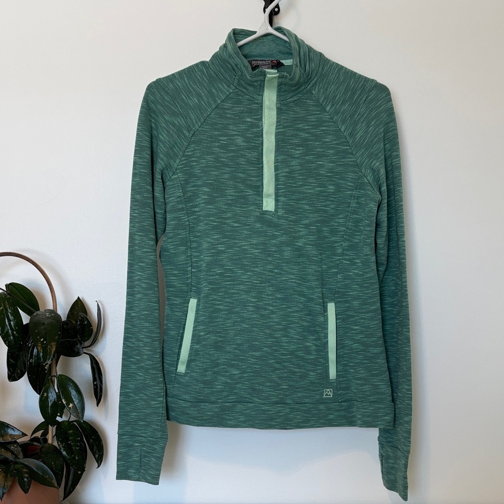 Avalanche Green Women's Sweater - Picture 2 of 9